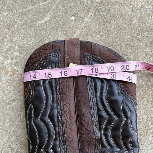Texas Boot Company Brown Leather Western Boots Men’s Size 12 D - Picture 11 of 11